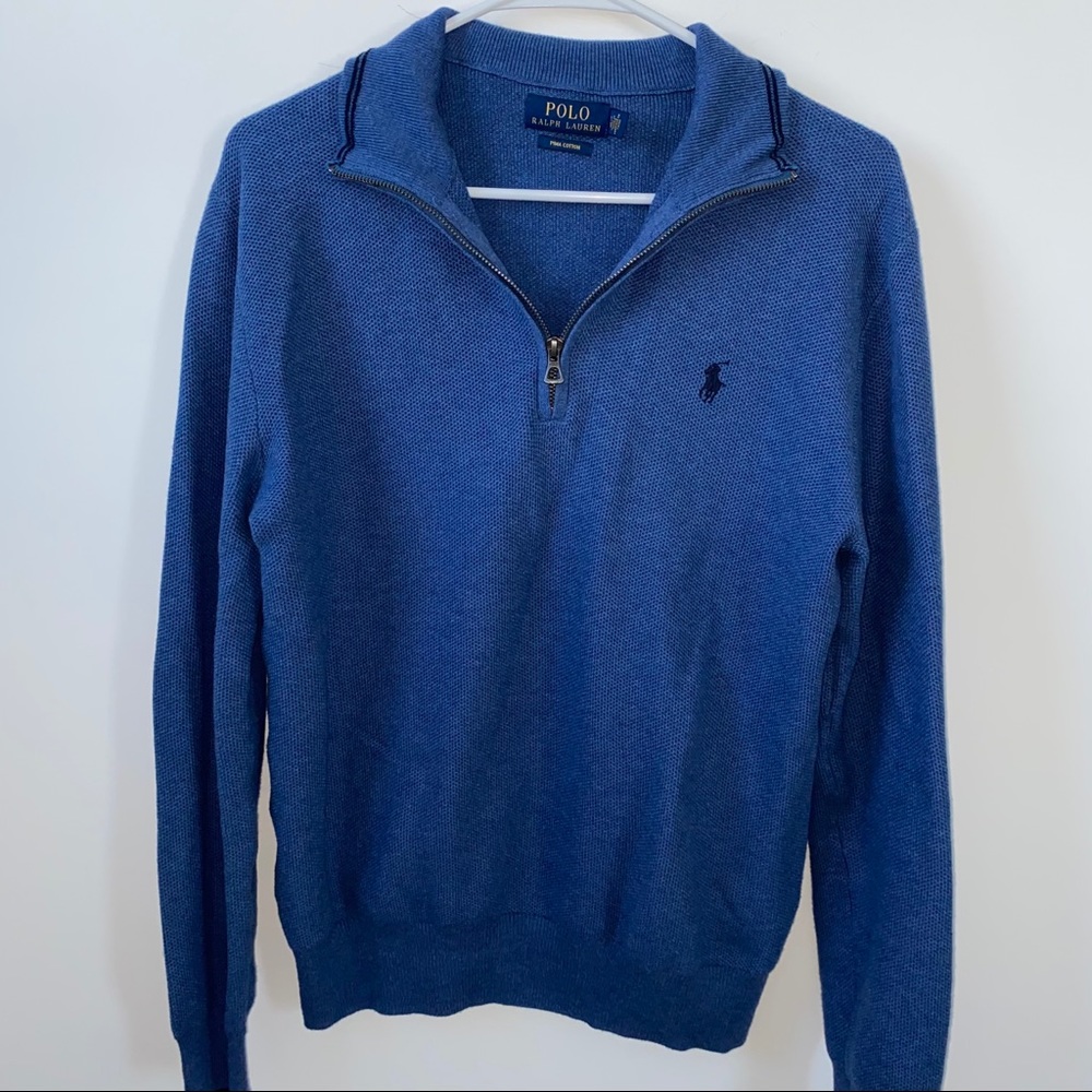 🤍 Polo Ralph Lauren quarter zip sweater 🤍